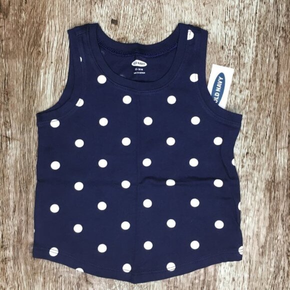 OLD NAVY Jersey Tank Top Americana Patriotic 3PC Bundle 12-18 MONTHS 4th of July - Picture 4 of 5